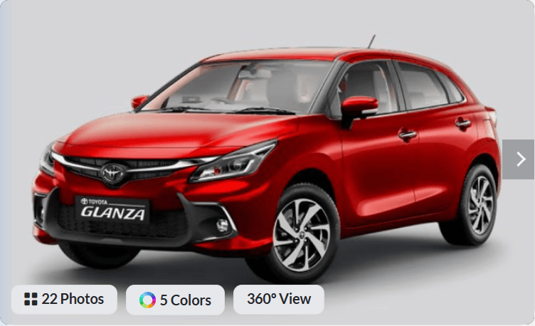 Toyota Glanza Facelift