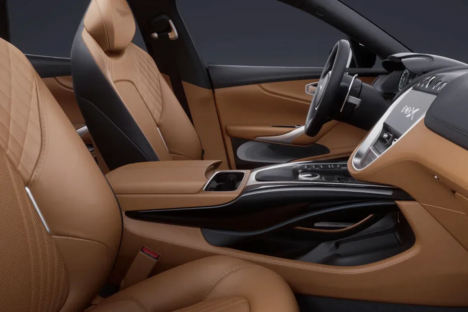Aston Martin DBX Interior — Door View Of Driver Seat