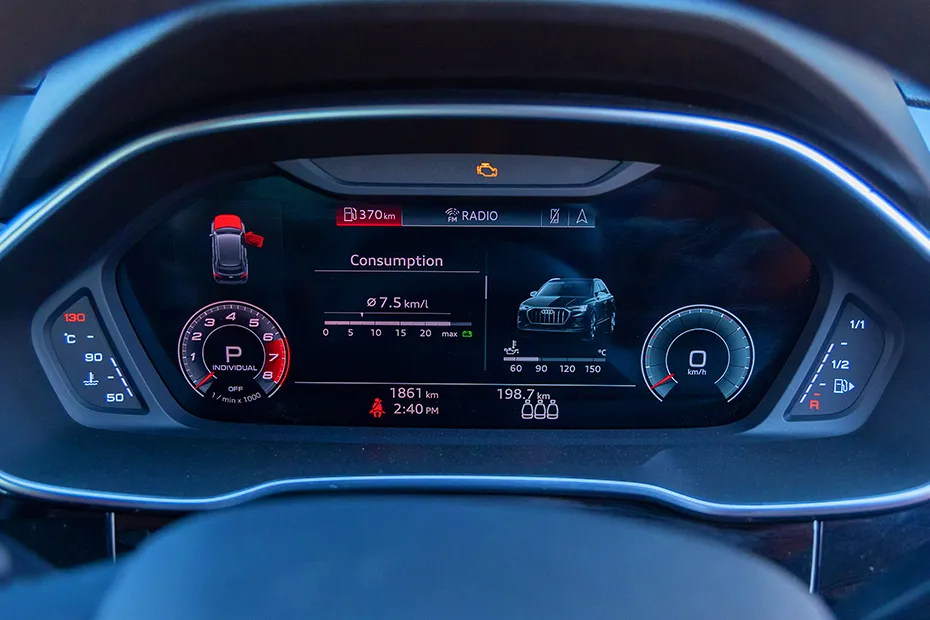 Audi Q3 Interior — Instrument Cluster