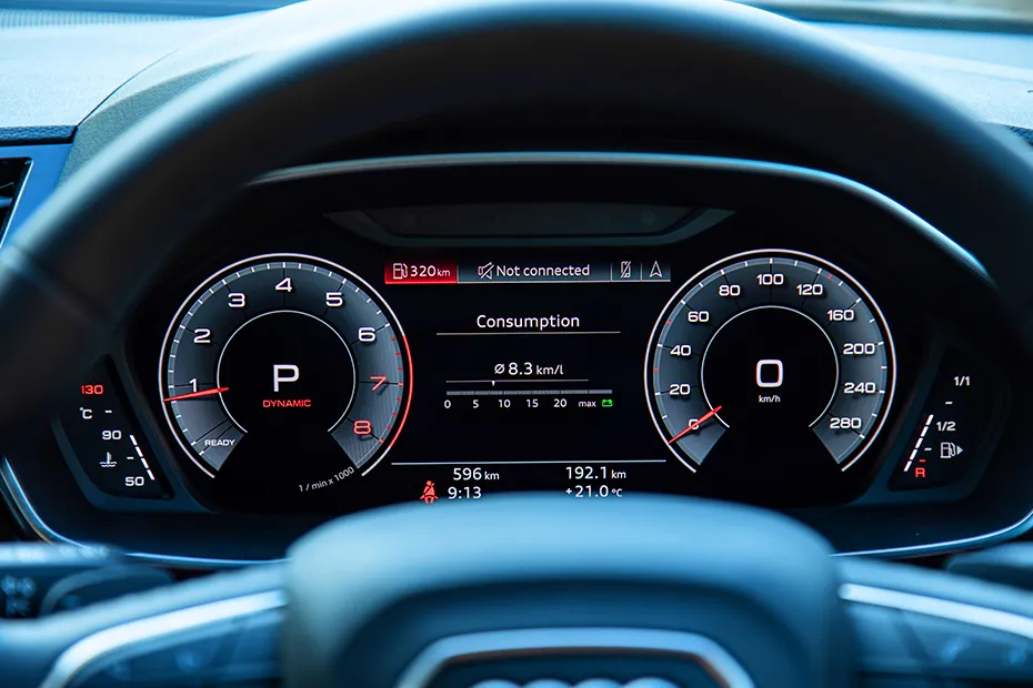 Audi Q3 Sportback Interior — Instrument Cluster