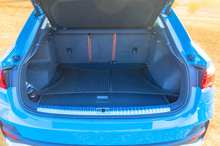 Audi Q3 Sportback Interior — Open Trunk