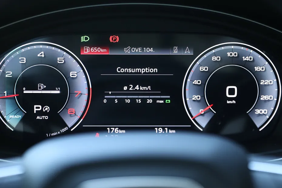 Audi Q5 Interior — Instrument Cluster