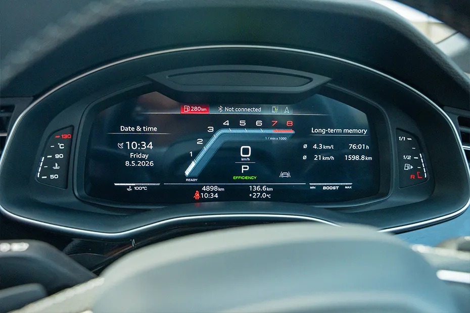 Audi SQ8 Interior — Instrument Cluster