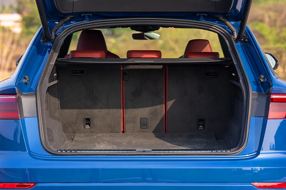 Audi SQ8 Interior — Open Trunk