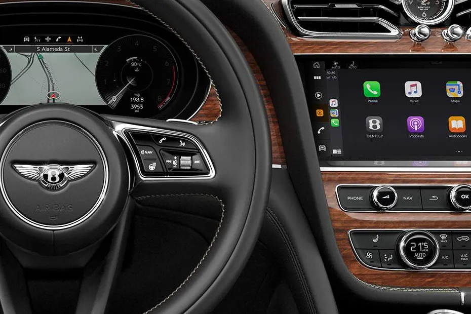 Bentley Bentayga Interior — Configuration Selector Knob