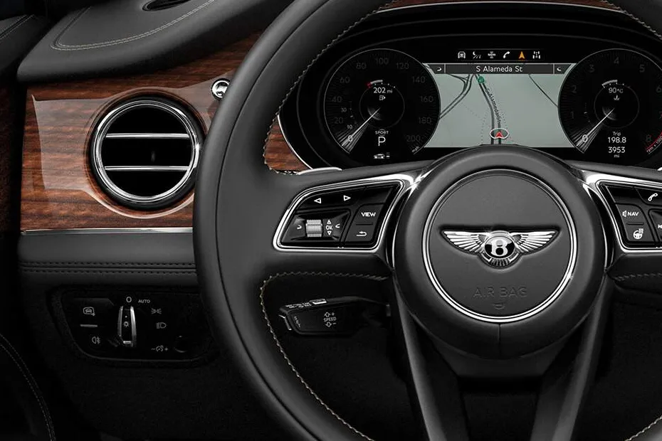 Bentley Bentayga Interior — Steering Controls