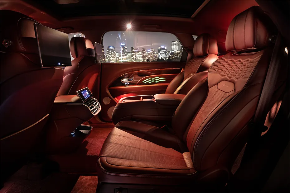 Bentley Bentayga EWB Interior — Rear Seats