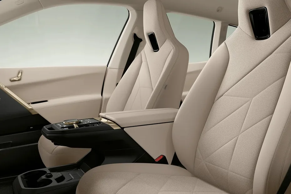 BMW iX Interior — Door View Of Driver Seat