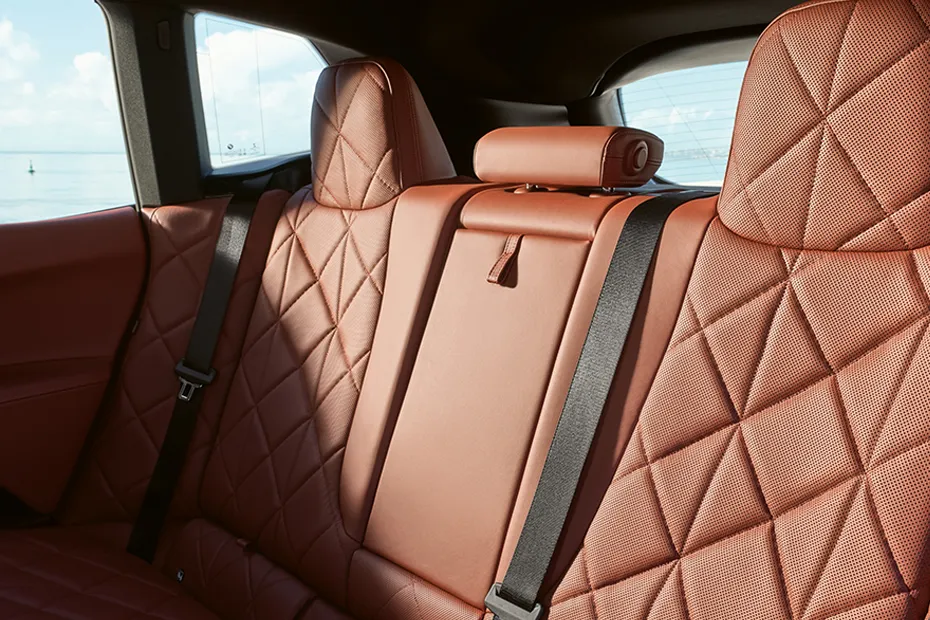 BMW iX Interior — Rear Seats