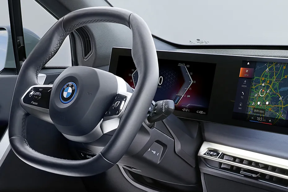 BMW iX Interior — Steering Wheel