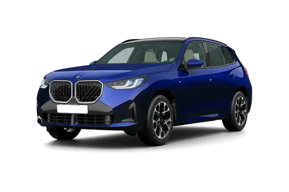 BMW X3 — Tanzanite Blue metallic