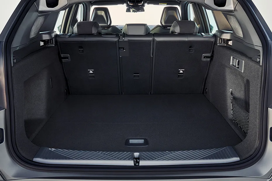 BMW X3 Interior — Open Trunk