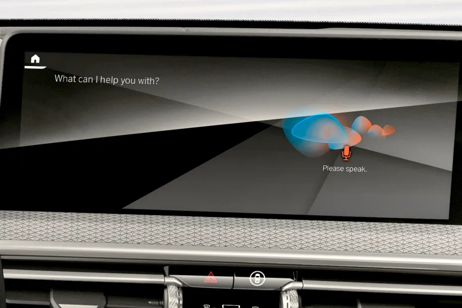 BMW X4 Interior — Infotainment System Main Menu