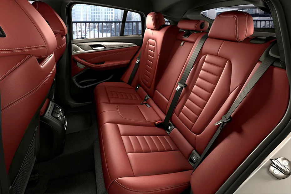 BMW X4 Interior — Rear Seats