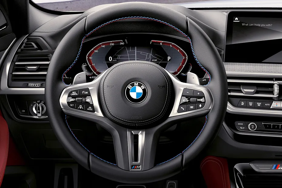 BMW X4 Interior — Steering Wheel