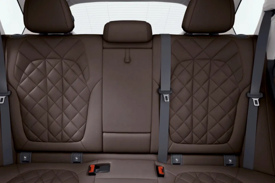 BMW X5 Interior — Rear Seats