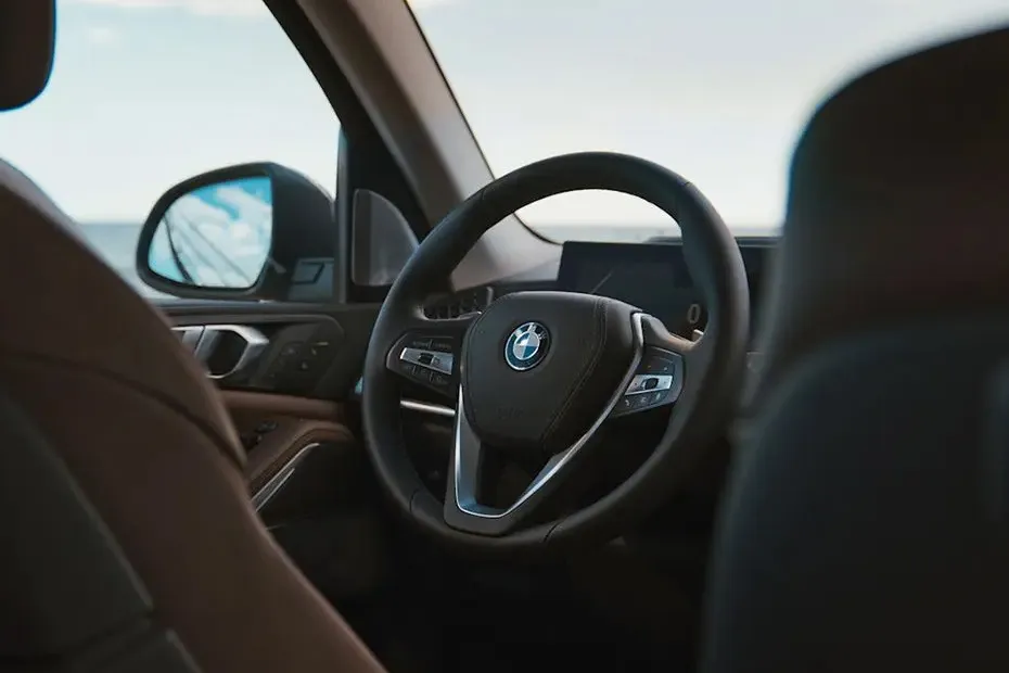 BMW X5 Interior — Steering Wheel