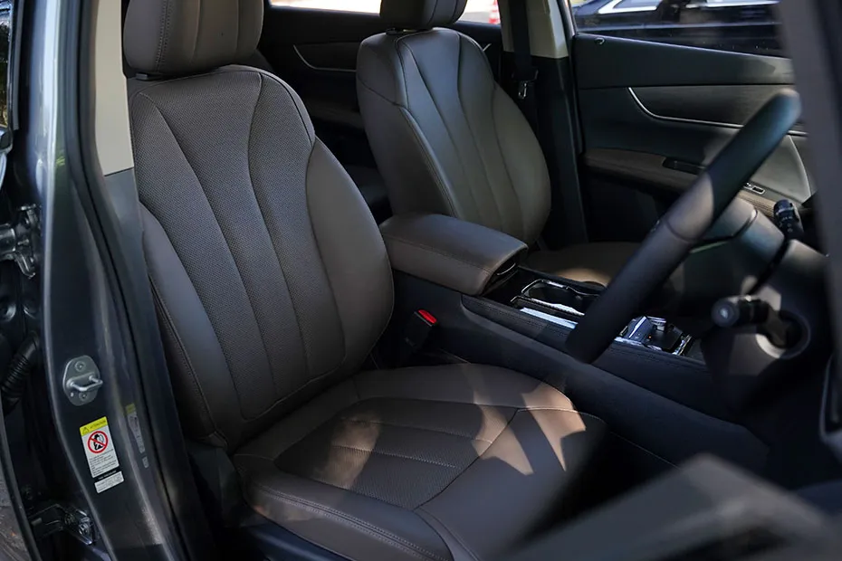 BYD eMAX 7 Interior — Door View Of Driver Seat