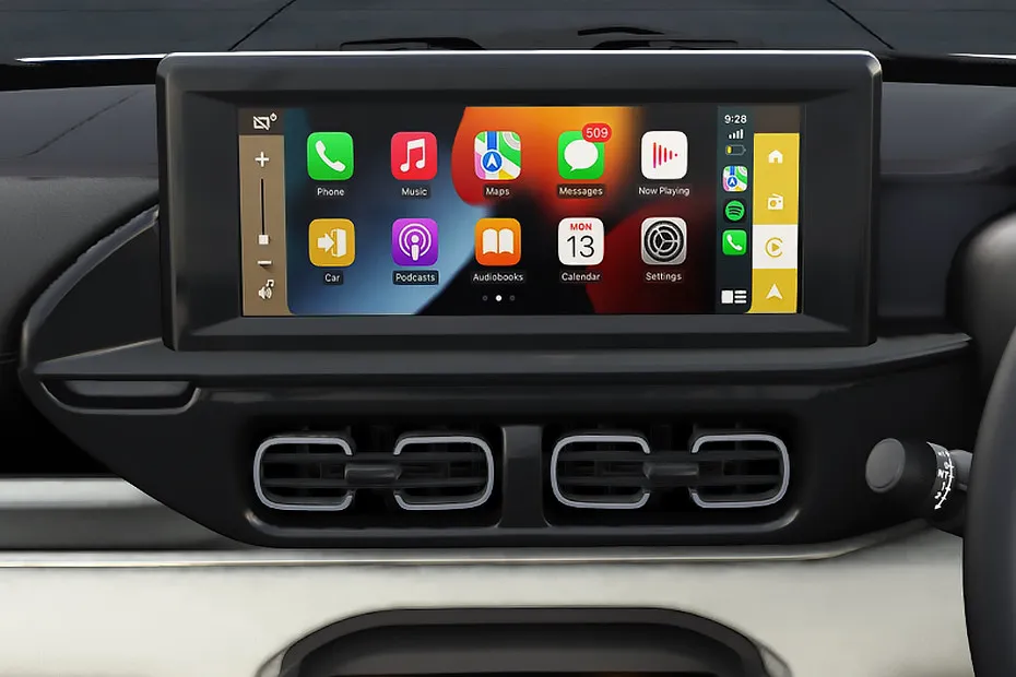 Citroen Aircross Interior — Infotainment System Main Menu