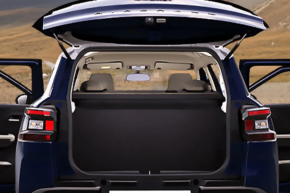 Citroen Aircross Interior — Open Trunk