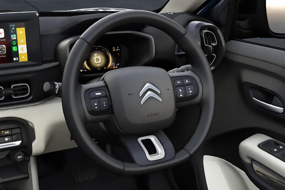 Citroen Aircross Interior — Steering Wheel