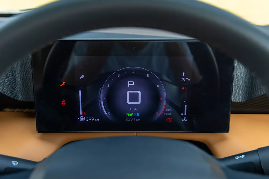 Citroen Basalt Interior — Instrument Cluster