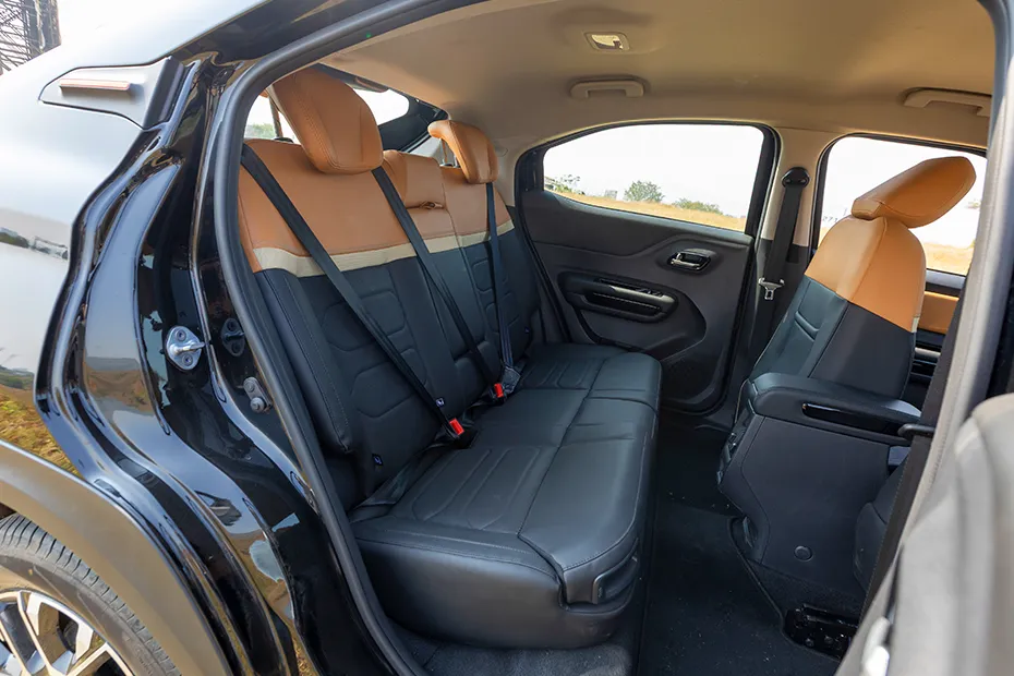 Citroen Basalt Interior — Rear Seats
