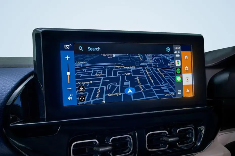 Citroen eC3 Interior — Navigation Or Infotainment Mid Closeup