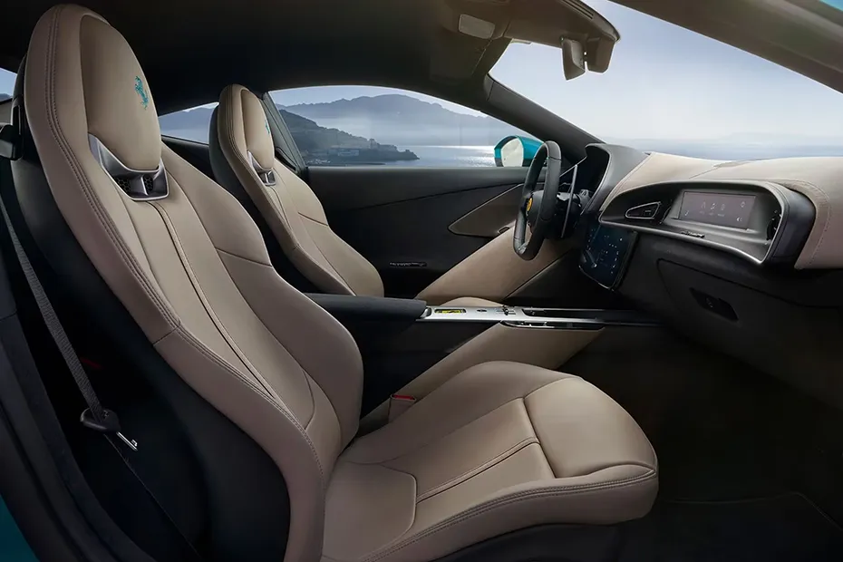 Ferrari Amalfi Interior — Door View Of Driver Seat