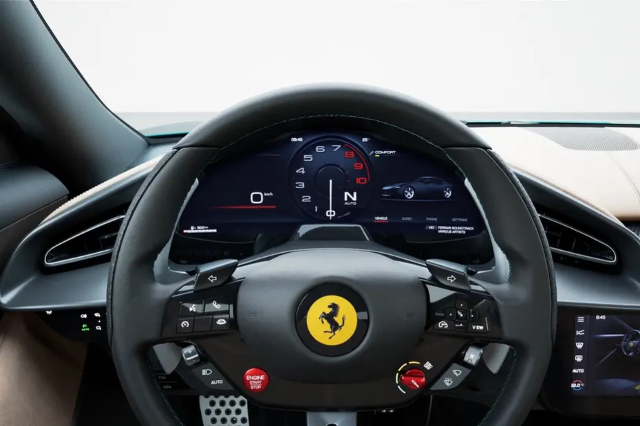 Ferrari Amalfi Interior — Instrument Cluster