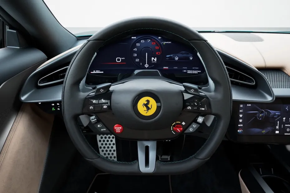 Ferrari Amalfi Interior — Steering Wheel
