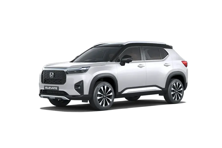 Honda Elevate — Platinum White Pearl with Crystal Black Pearl Roof