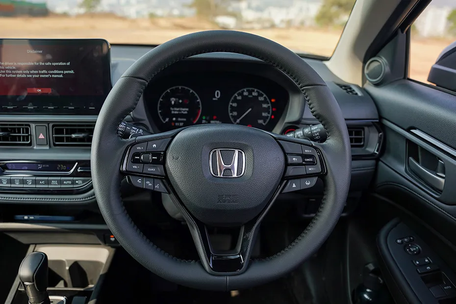 Honda Elevate Interior — Steering Wheel