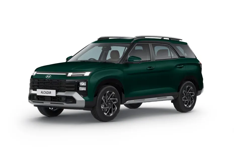 Hyundai Alcazar — Robust Emerald Matte