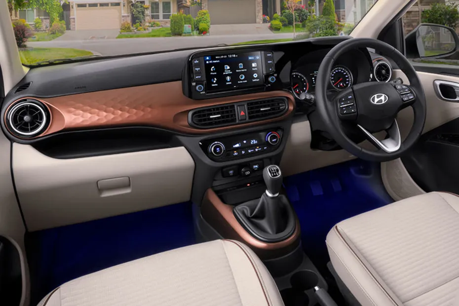 Hyundai Aura Interior — Dashboard