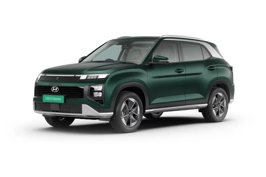 Hyundai Creta Electric — Robust Emerald Matte