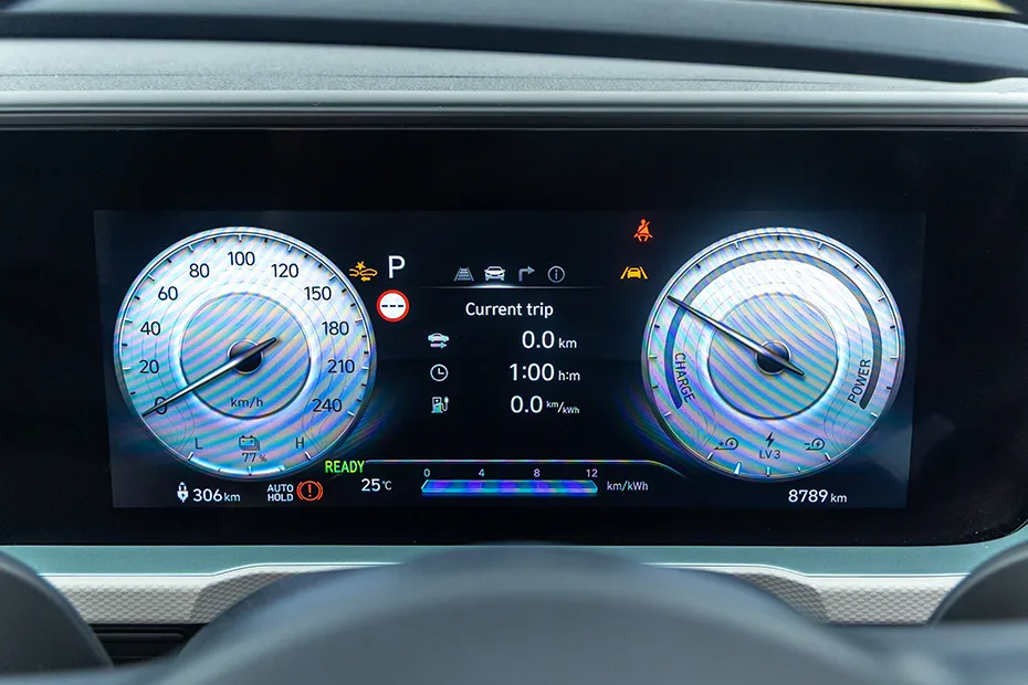 Hyundai Creta Electric Interior — Instrument Cluster