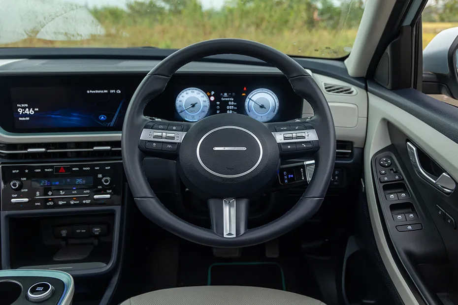 Hyundai Creta Electric Interior — Steering Wheel