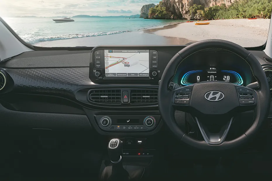 Hyundai Exter 2023-2026 Interior — Dashboard