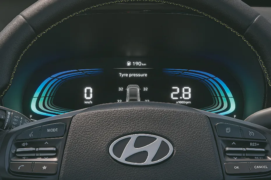 Hyundai Exter 2023-2026 Interior — Instrument Cluster