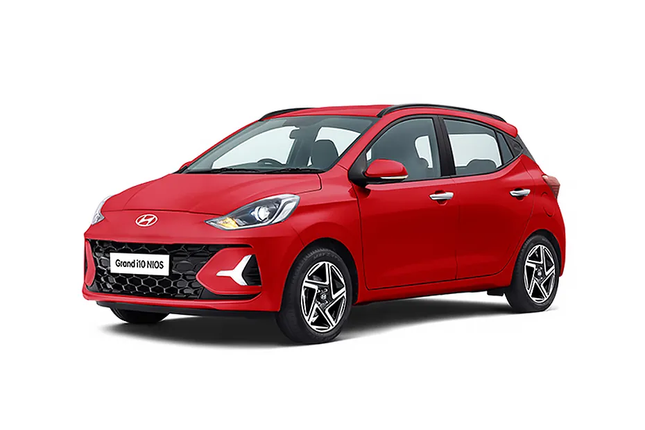 Hyundai Grand i10 Nios — Fiery red