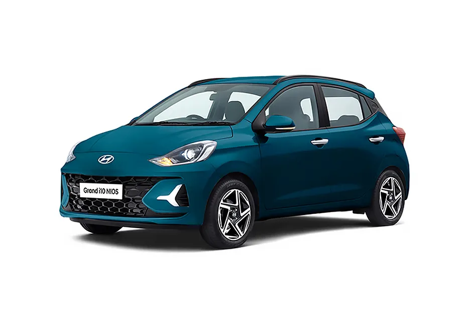 Hyundai Grand i10 Nios — Teal Blue