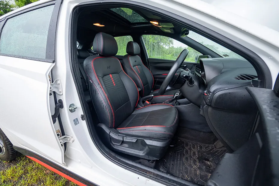Hyundai i20 N-Line Interior — Door View Of Driver Seat