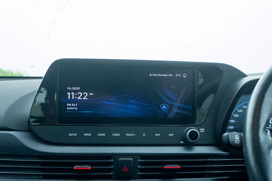 Hyundai i20 N-Line Interior — Infotainment System Main Menu
