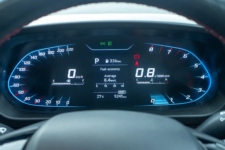 Hyundai i20 N-Line Interior — Instrument Cluster