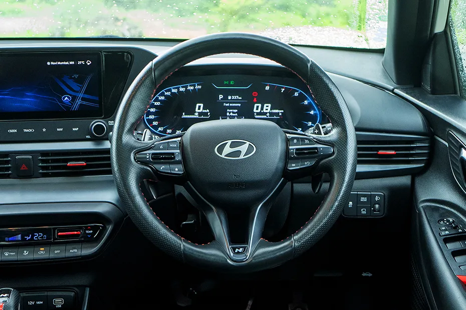 Hyundai i20 N-Line Interior — Steering Wheel