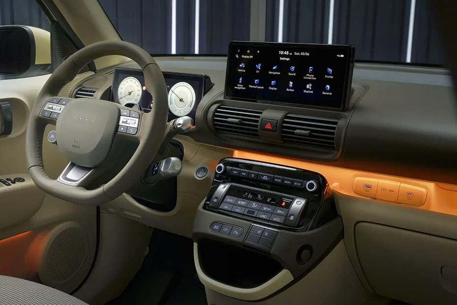Hyundai Inster Interior — Dashboard