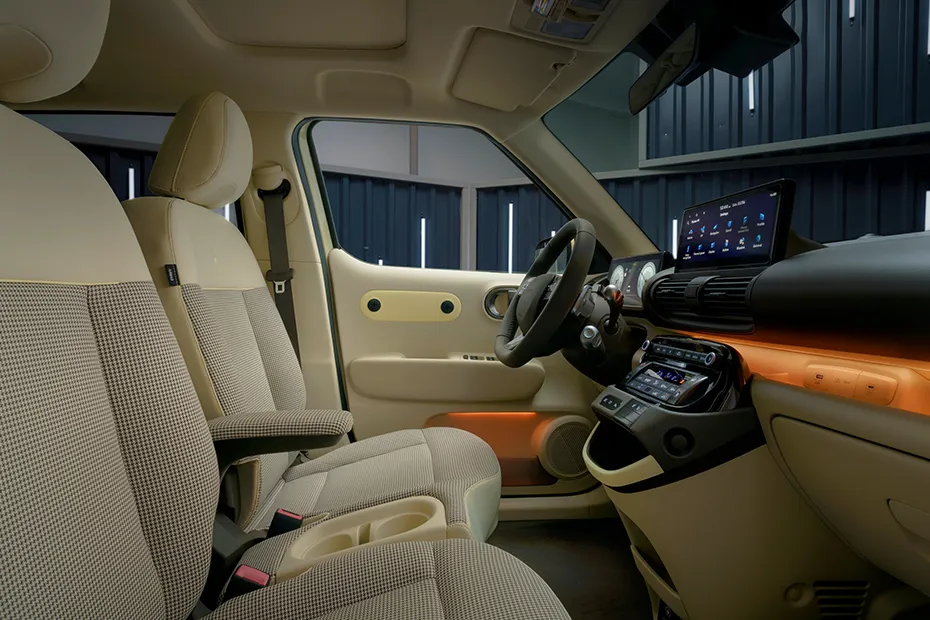 Hyundai Inster Interior — Door View Of Driver Seat