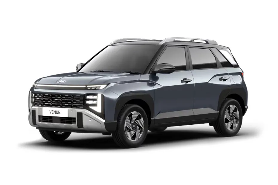 Hyundai Venue — Hazel Blue with Abyss Black Roof