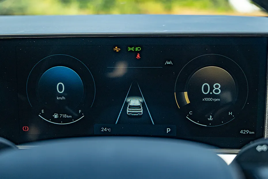 Hyundai Venue Interior — Instrument Cluster